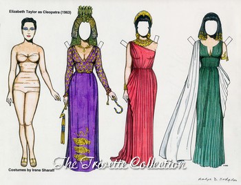 Elizabeth Taylor Paper Dolls Hodgdon